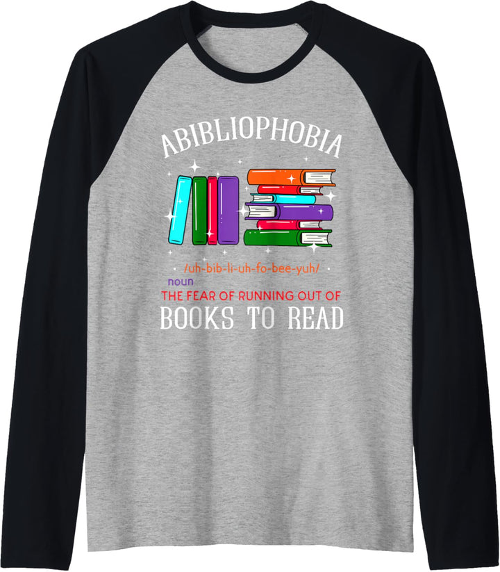 Abibliophobia Bibliophilia Abibliophobie Bibliophilie Angst Raglan