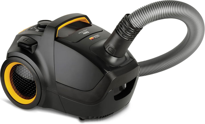 Fakir Air WAVE Prestige TS 2000 - Bodenstaubsauger mit Beutel, HEPA 13 Filter, Extrem leise, 4,5l, S