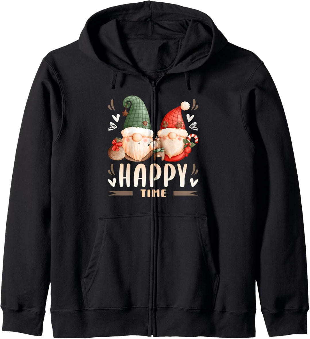 Weihnachtsmann Wichtel, Happy Christmas Time Kapuzenjacke