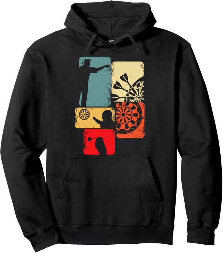 Dart Dartspieler Darts Darter Männer Pullover Hoodie