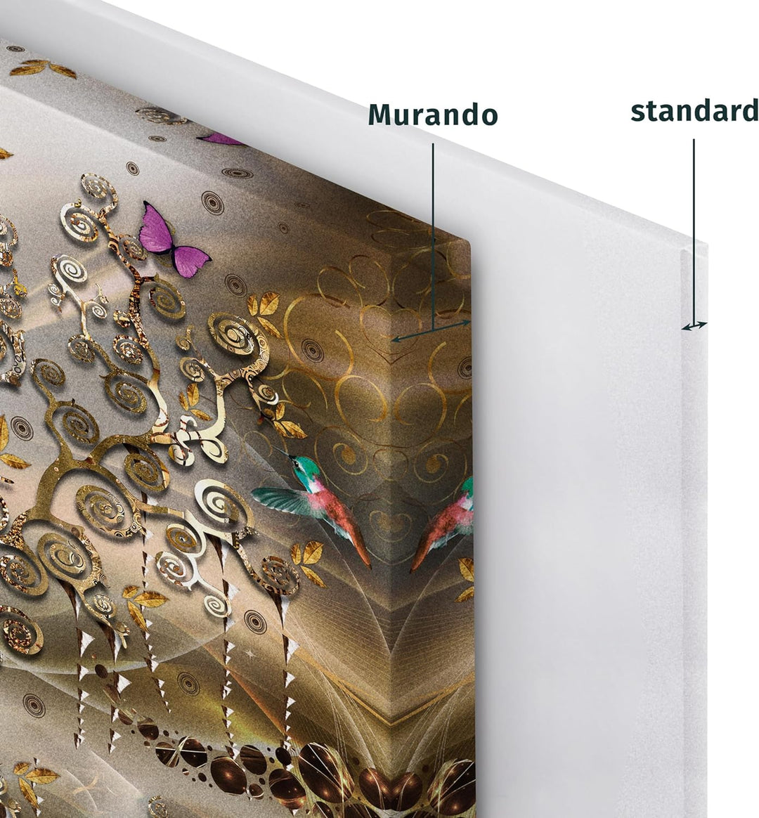 murando - Bilder a'la Gustav Klimt 120x40 cm Vlies Leinwandbild 1 tlg Kunstdruck modern Wandbilder X