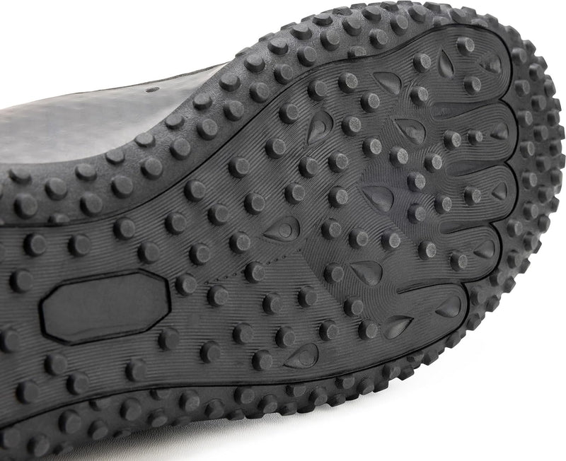 Cressi Sonar Shoes - Unisex Wasserschuh für Erwachsene aus Mikroperforiertes Gewebe Schwarz Gelb 43