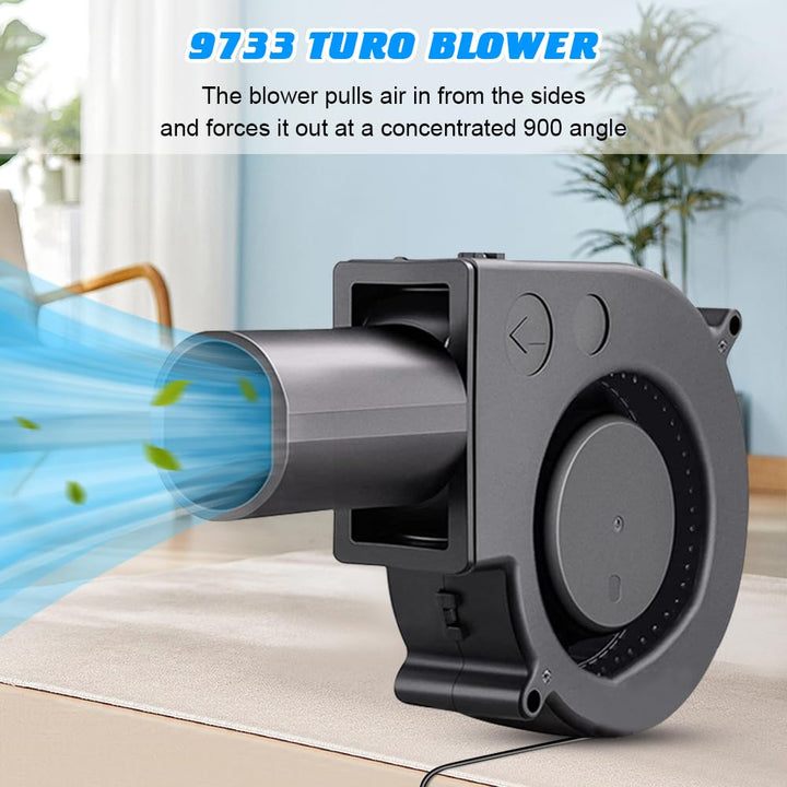 Radiallüfter 230v Regelbar,AC Radial Lüfter mit drehzahlregler,Gebläse Lüfter 97mm Turbinen,Turbinen