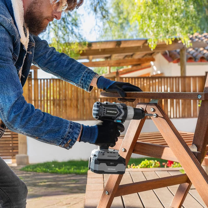 Cecotec Bohrmaschine CecoRaptor Perfect Drill 4020 Brushless Ultra. 20 V 4.000 mAh Akku-Bohrschraube