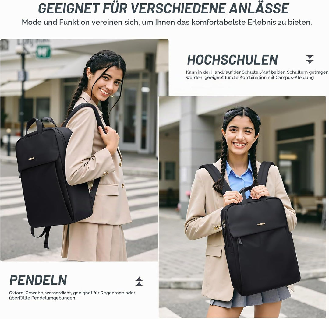 GOLF SUPAGS Laptop Rucksack für Damen Casual Daypack für Reise Arbeit Schulrucksack Teenager passend