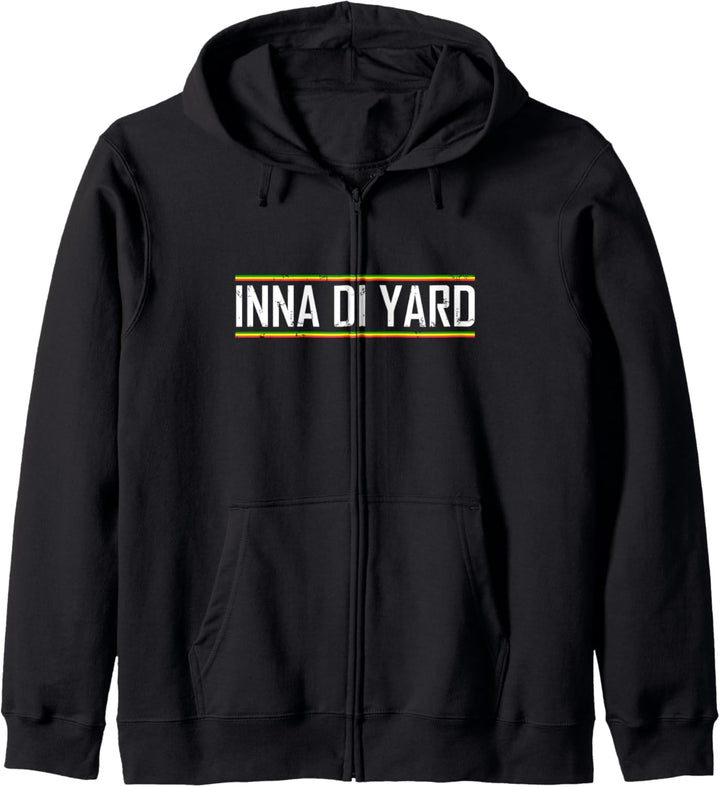 Inna Di Yard Reggae Roots Dub Rasta Kapuzenjacke