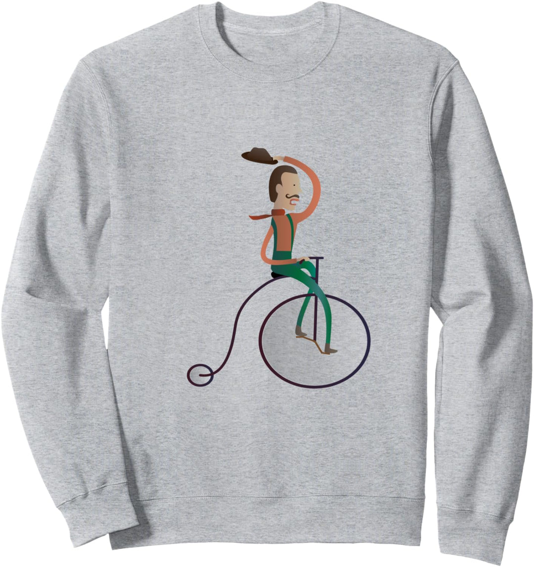 Vintage Riesenrad-Radfahrer Sweatshirt