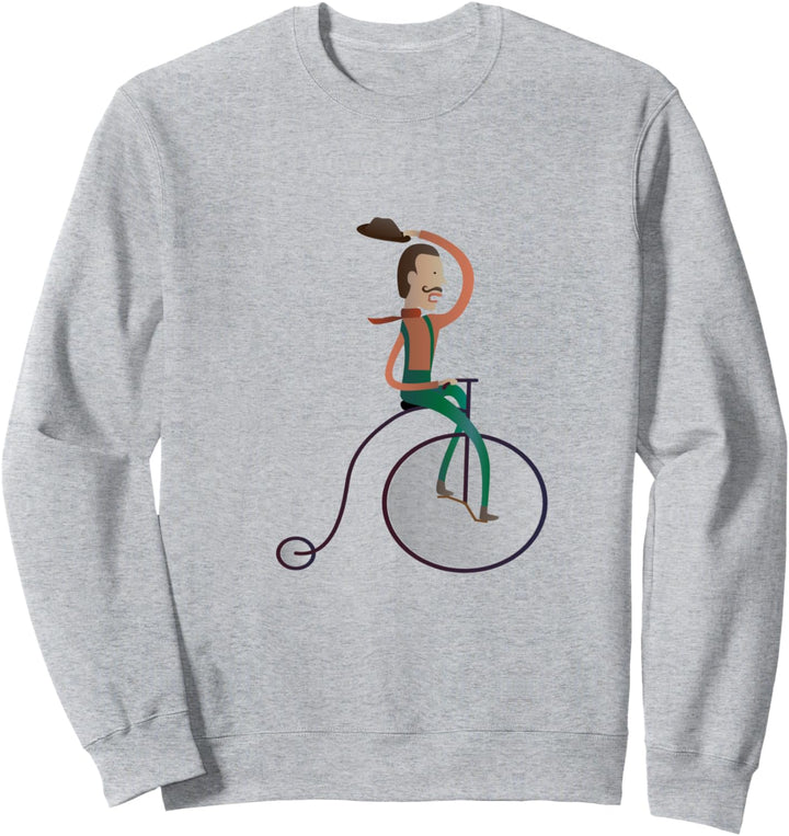 Vintage Riesenrad-Radfahrer Sweatshirt