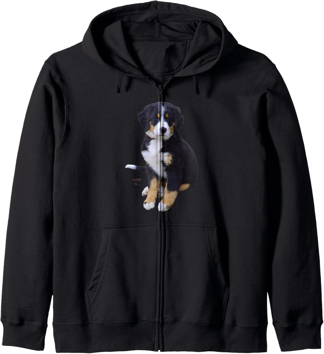Berner Sennenhund Shirt Bernen Mama Papa Hund Haustier Liebe Kapuzenjacke