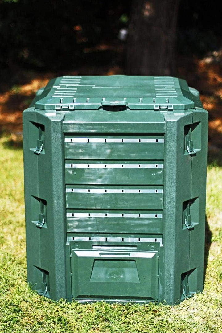 Prosperplast 19548 Kompostierer IKST380Z 380Liter,grün Single, Single