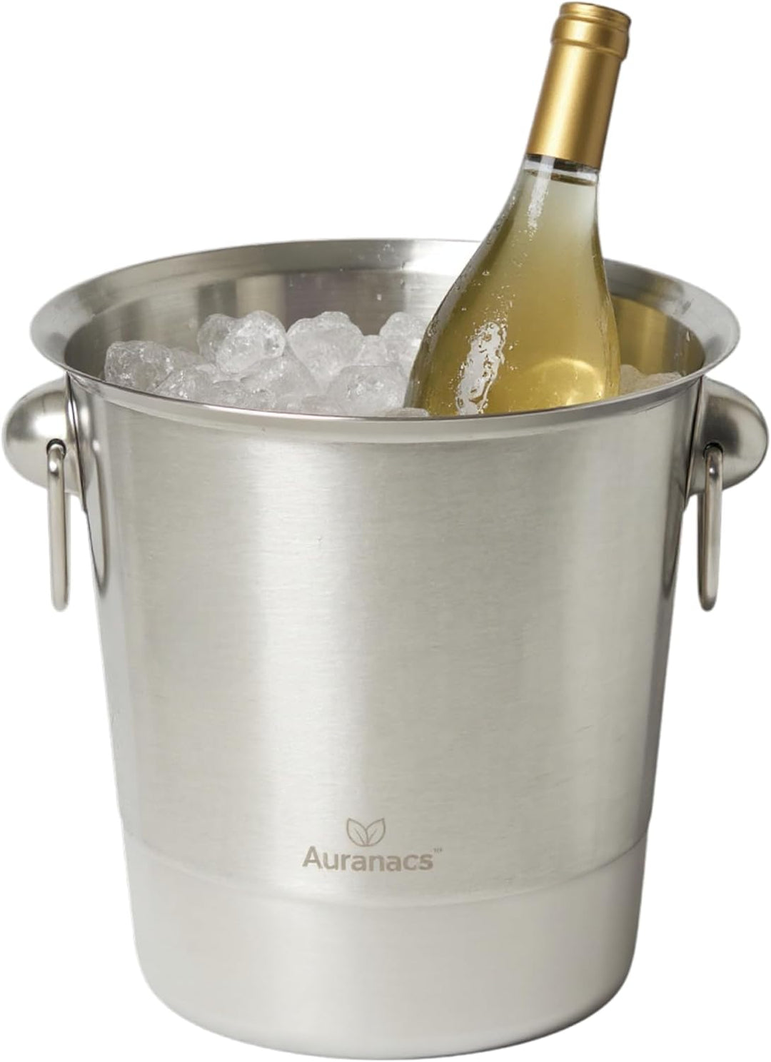 Toskana | Weinkühler aus Edelstahl | Eleganter Champagnerkühler mit 4,5L Fassungsvermögen | Sektkühl