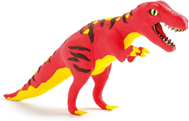 Maped Creativ – Dinos Factory T-Rex – Holzskelett zum Zusammenbauen – Dinosaurier-Figur zum Modellie
