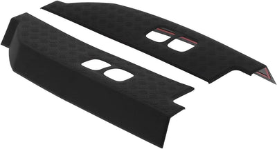 Auto R¨¹cklichtabdeckung ABS Schwarz R¨¹cklichtschutz Board Abdeckung Matt Schwarz Aufkleben Des R¨¹