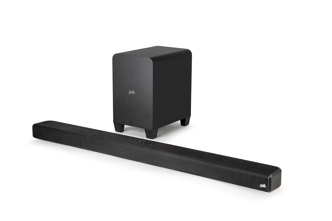 Polk Audio Signa S4 True Dolby Atmos Soundbar mit Wireless Subwoofer, 3.1.2 Soundbar-System, HDMI eA