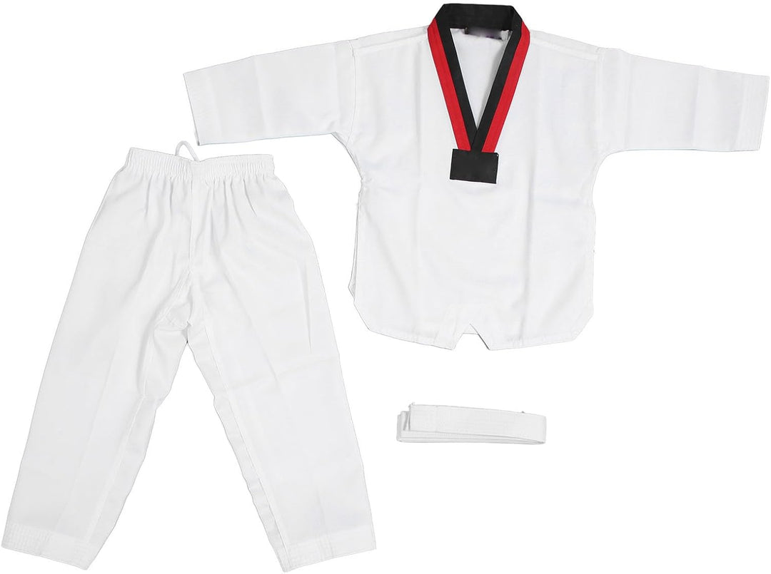 Taekwondo-Anzug, Elastischer Bund, rutschfest, Atmungsaktiv, Bequem, Taekwondo-Anzug für Zum Trainin