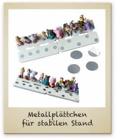 Farbklecks-Collection Musikboxregal Baustelle, Wandregal für bis zu 25 Hörfiguren, Masse 48 x 24 cm,