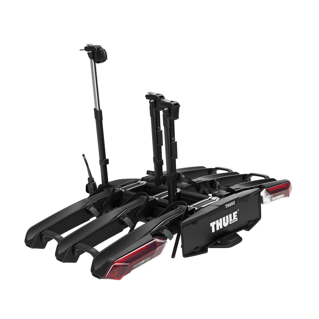 Thule Epos Fahrradträger für Anhängerkupplung 3 Fahrräder, Black, 3 bikes