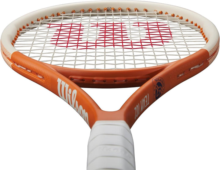 Wilson Roland-Garros Team 102 Tennis Racket 4-1/8" (1) Marineblau / Weiss, 4-1/8" (1) Marineblau / W