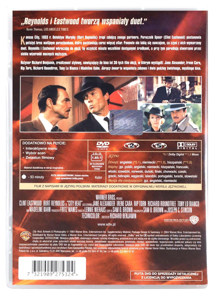 City Heat [DVD], DVD