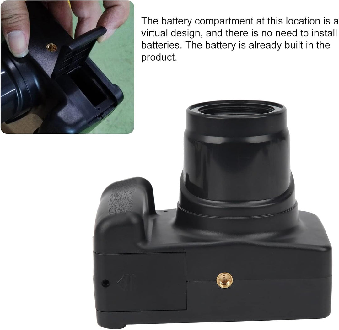 Tragbare Digitale Spiegelreflexkamera mit 3,0-Zoll-LCD-Bildschirm, 18-fachem Zoom, HD-Bildgebung und