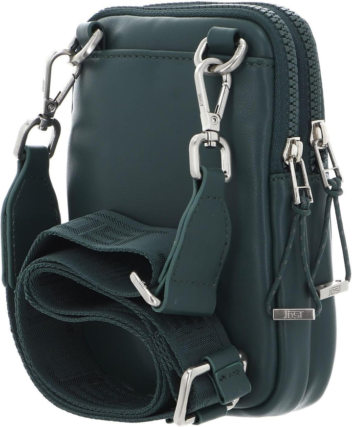 Jost Kaarina - Umhängetasche 16 cm RFID Bottlegreen, Bottlegreen
