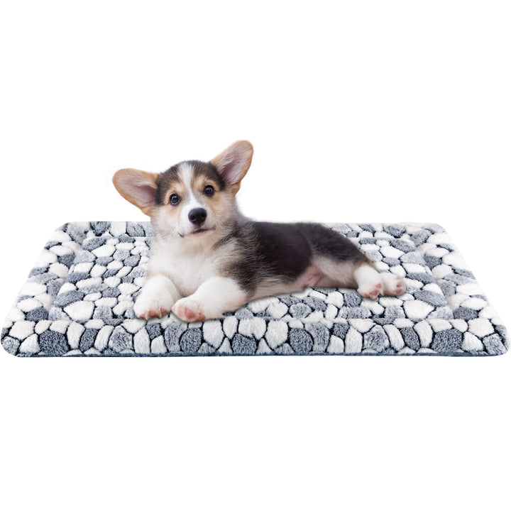 VANKEAN Hundekäfig-Matte, wendbares Hundekäfig-Pad (kühl und warm), maschinenwaschbar, für kleine bi