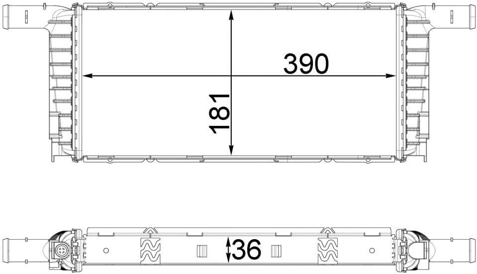 MAHLE CR 1941 000P Kühlmittelkühler BEHR PREMIUM LINE