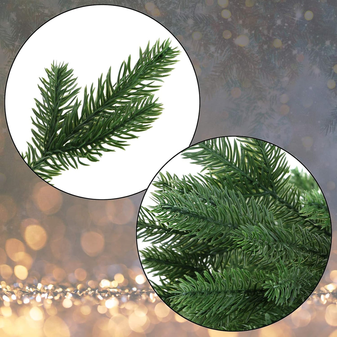 BB Sport Luxus Christbaum 120 cm Dunkelgrün künstlicher Weihnachtsbaum PE/PVC Spritzguss Mix Tannenb