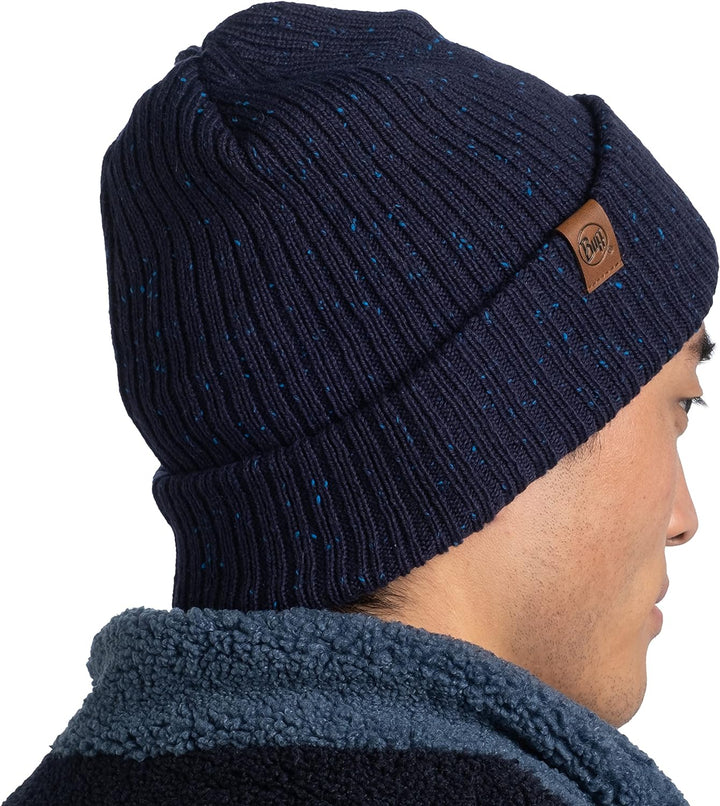 Buff Knitted HAT Kort Einheitsgrösse Schwarz, Einheitsgrösse Schwarz