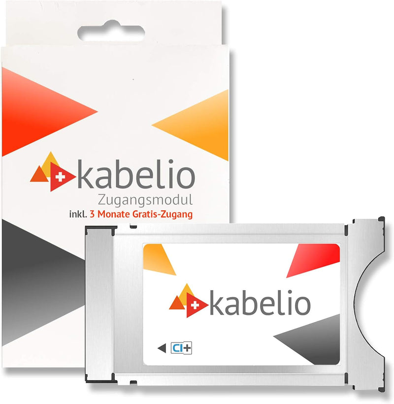 Kabelio Zugangsmodul inkl. 3 Monate Gratis-Zugang (CI+ Modul)