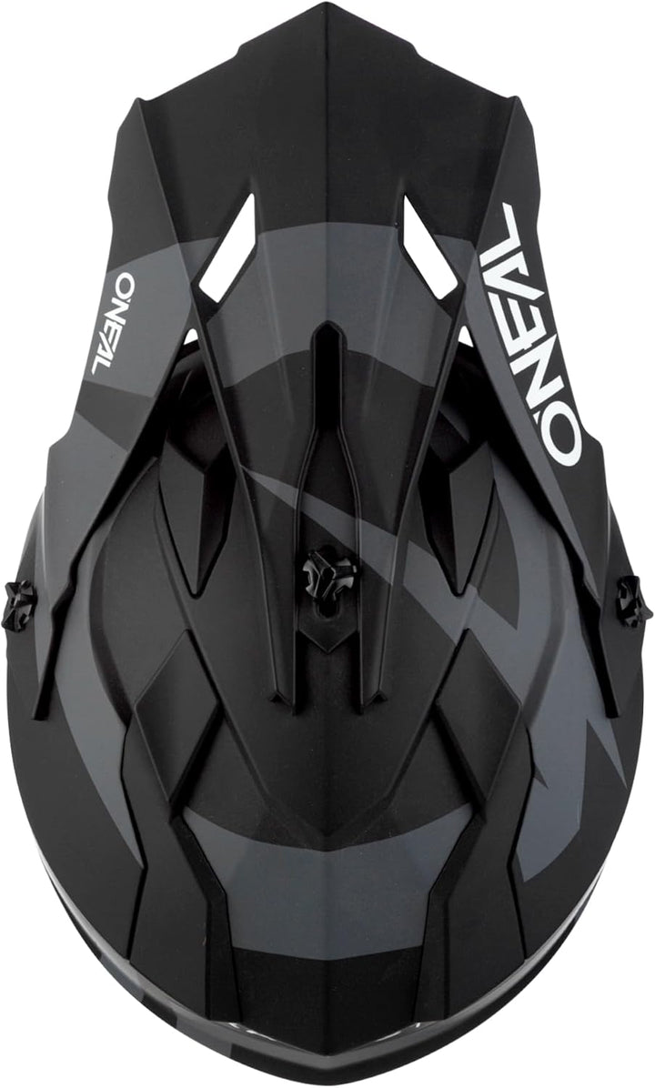 O'NEAL 2SRS Helm Slick Motocross Helm, MX Enduro Motorrad, Starke ABS-Schale, gepolstertes & waschba