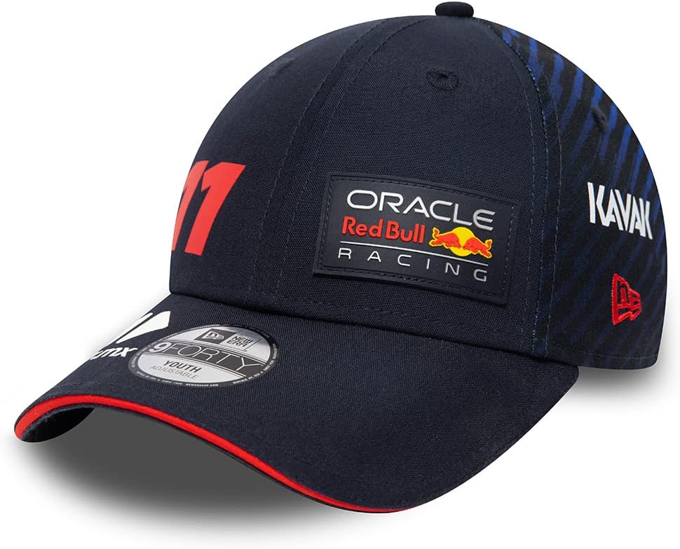 Red Bull Racing New Era Pérez ORBR Kids 9Forty Cap, Night Sky