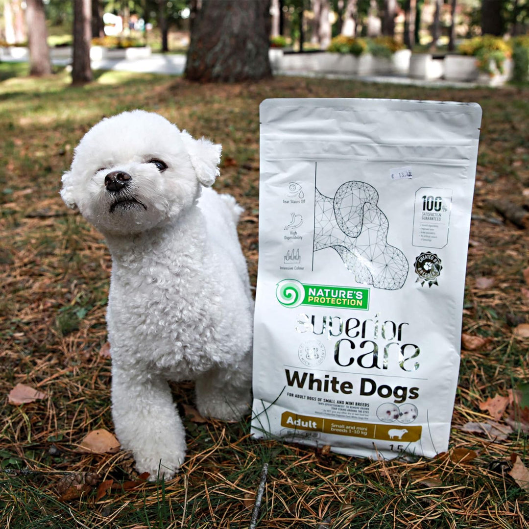 Nature's Protection Superior Care White Dog Small Breed Adult Feed, 1er Pack (1 x 10 kg)