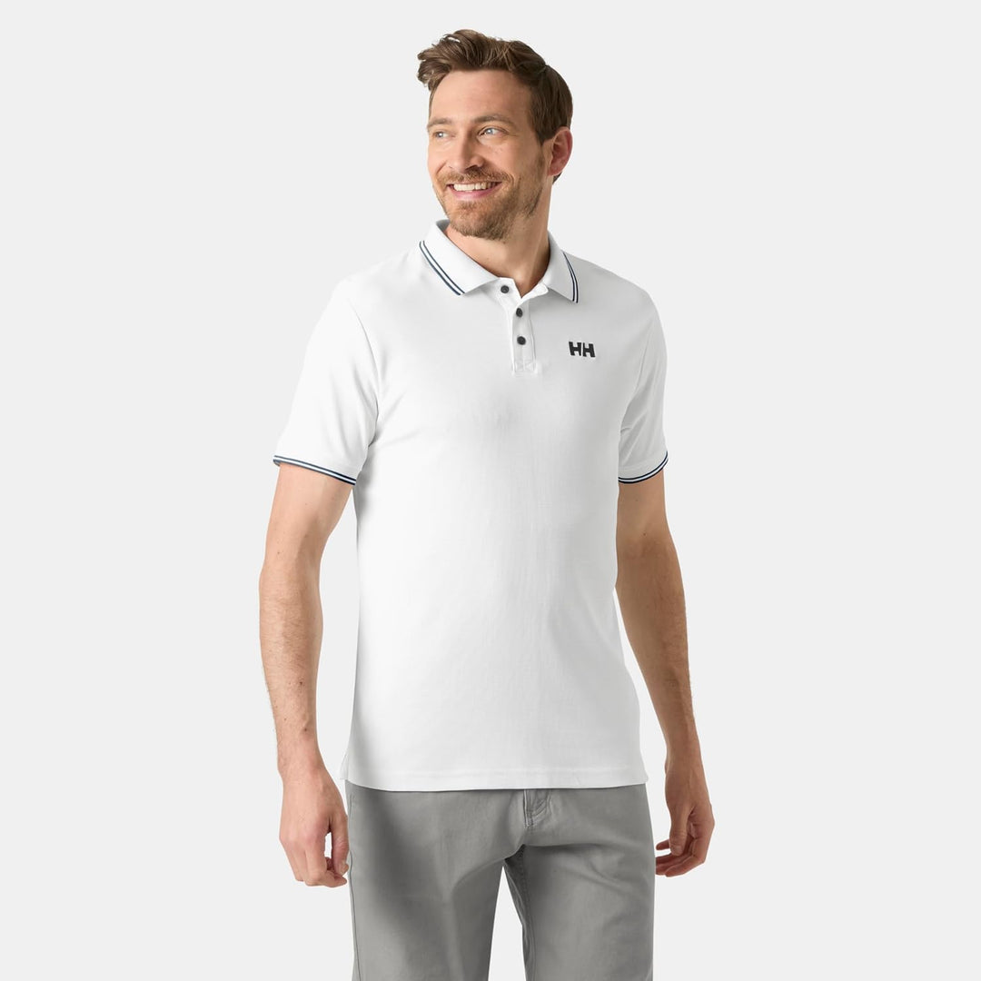 Helly Hansen Men's Kos Polo L 001 Weiss, L 001 Weiss
