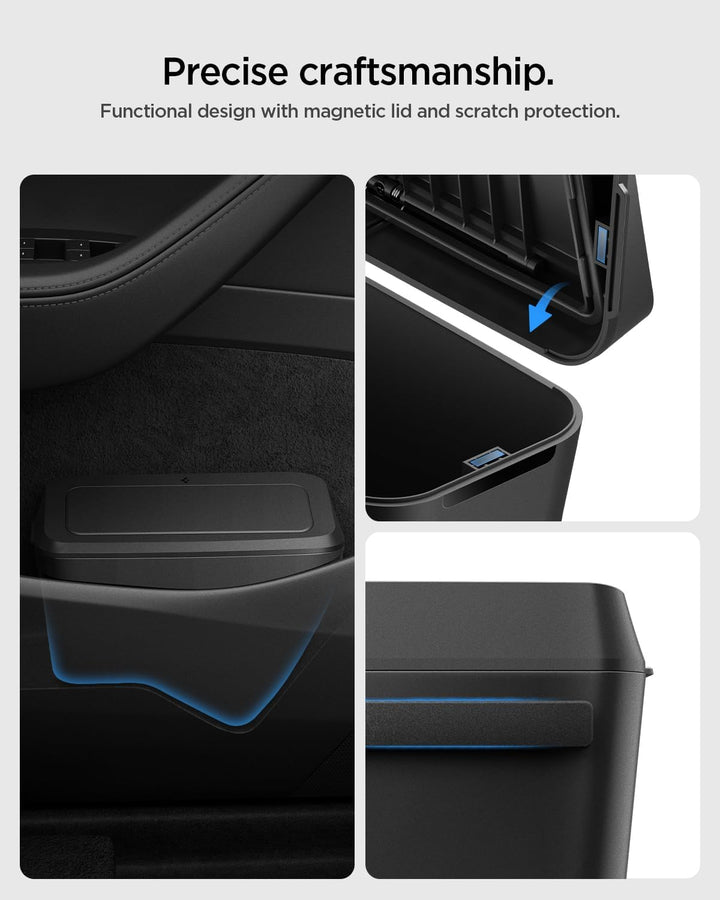 Spigen Auto Mülleimer mit Deckel für Tesla Model Y Juniper (2025–2026 Premium & Performance)【inkl. 3
