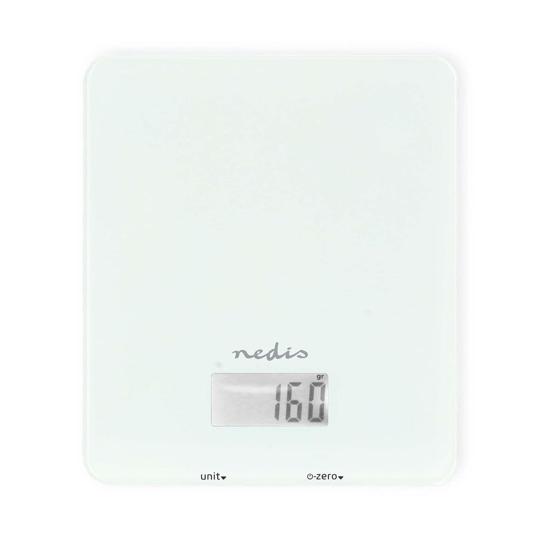 SmartLife Küchenwaage - Bluetooth - Glas/Kunststoff - Weiss