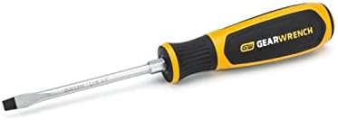 GEARWRENCH 80013H Schlitzschraubendreher aus doppeltem Material, 6,35 x 10,24 cm 1/4" x 4" Neue Vers