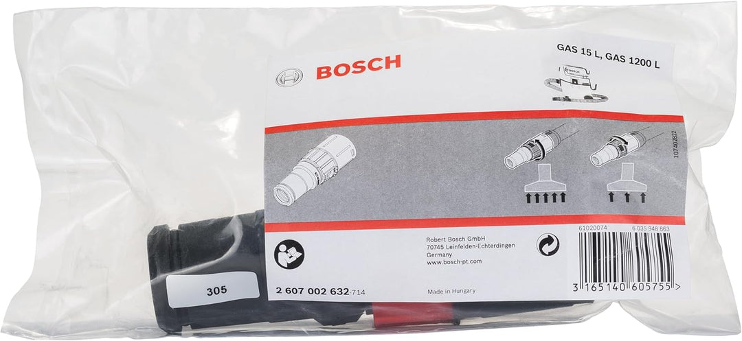 Bosch Accessories Professional 1x Adapter (Schlauchmuffe zur Verbindung von Schläuchen und Staubsaug