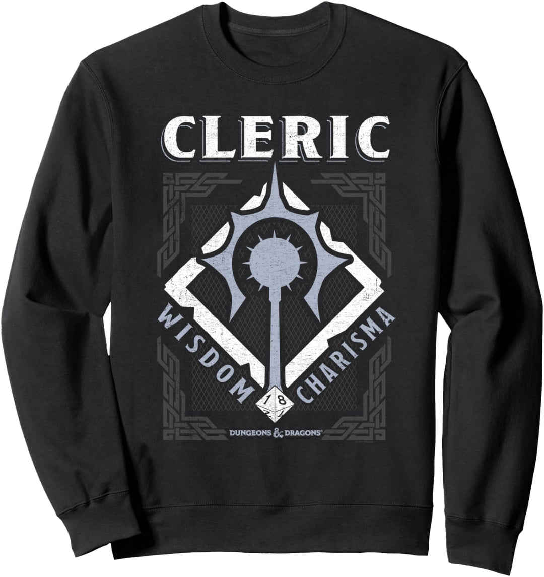 Dungeons & Dragons Cleric Wisdom & Charisma Sweatshirt