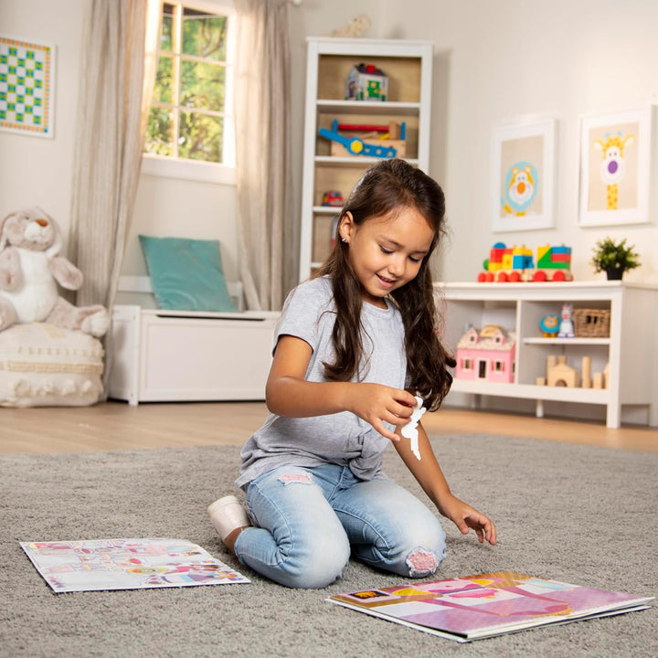 Melissa & Doug Reusable Sticker Pad Bundle contains Fairy, Princess, Dress-Up and Play House by Meli