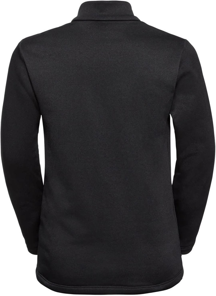 Odlo Kids Langarm Shirt mit halben Reissverschluss Berra 128 Schwarz, 128 Schwarz