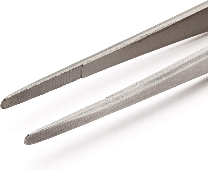 Weller Erem 21SA120 Pinzette mit Grossen, Flachen, Runden Spitzen mit Innen- Und Aussenverzahnung, 1