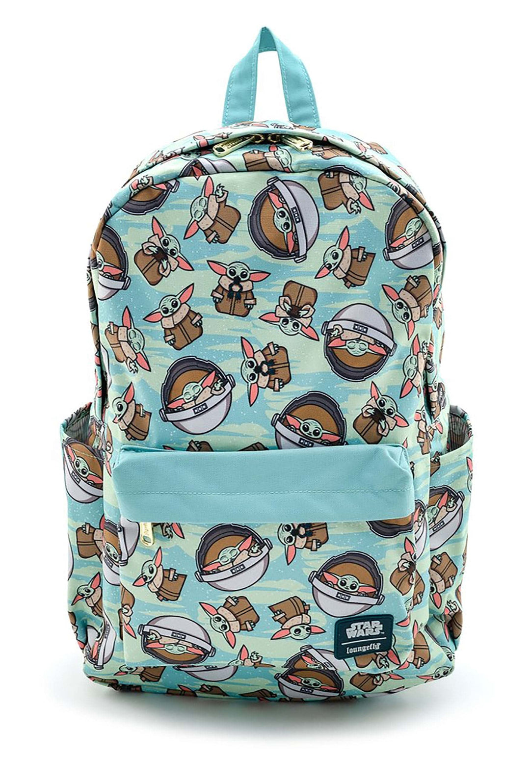 Loungefly Star Wars Baby Yoda Toss Pattern The Mandalorian Backpack