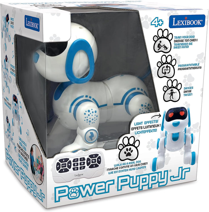 Lexibook Power Puppy Jr - Mein Kleiner Ferngesteuerter Roboterhund zum Trainieren - Roboterhund mit