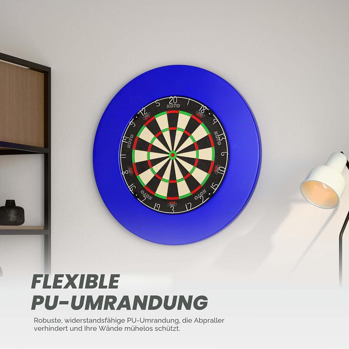 KOTO - King Pro Surround Dartset, 3 Barrels, 2 Sets Flights, 2 Sets Shafts (Short & medium), Dartwal