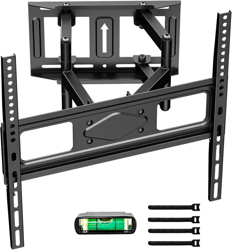 PUTORSEN TV Wandhalterung, Schwenkbar Neigbar TV Halterung 32-70 Zoll (ca. 81-178 cm) Flach & Curved