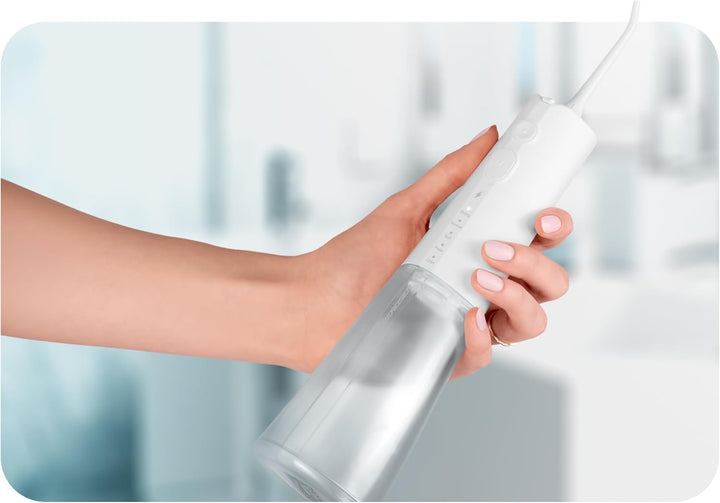 Berdsen Munddusche - Kabellos - Akkubetrieben - Wasserdicht - Tragbar - 5 Aufsätze 5 Modi - 300 ml W