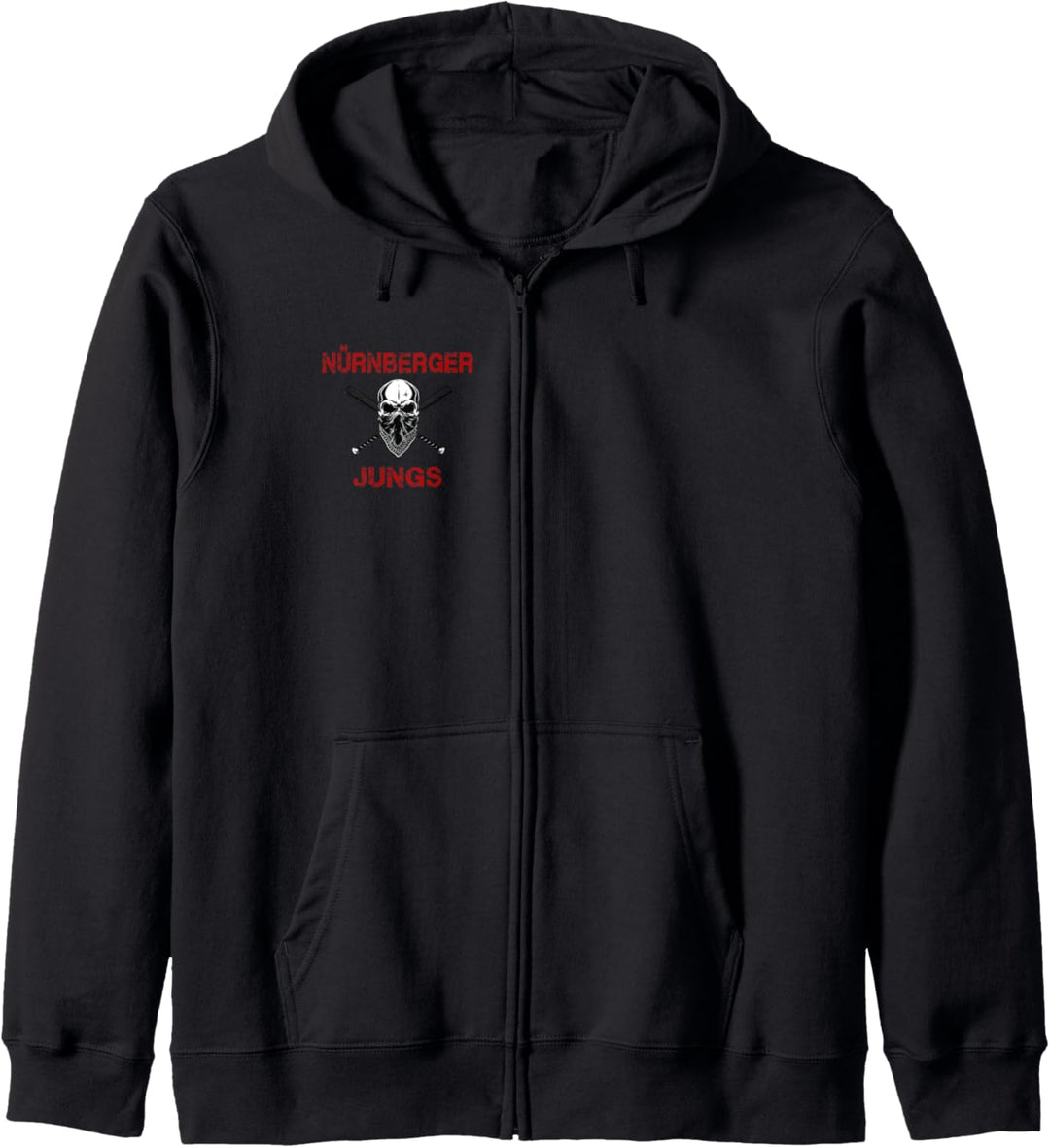 Ultras Nürnberg Nürnberger Jungs Fussball Tradition FCN Kapuzenjacke