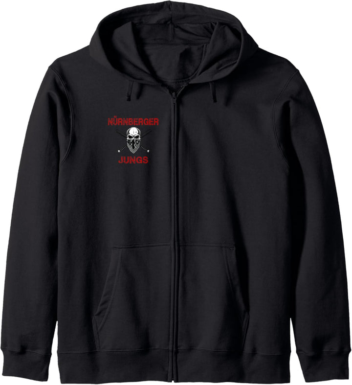 Ultras Nürnberg Nürnberger Jungs Fussball Tradition FCN Kapuzenjacke