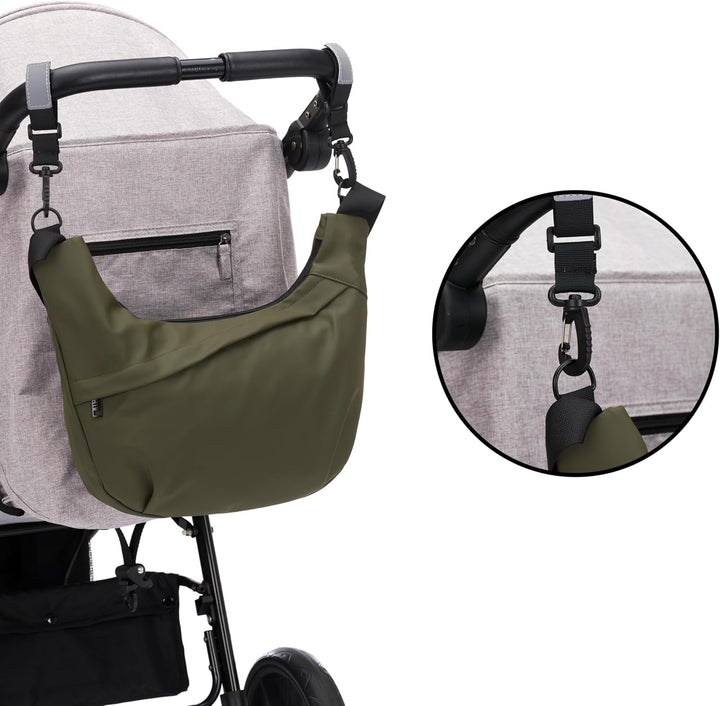 Fillikid Daybag, Wickeltasche, Tagestasche, grün